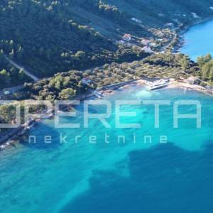 Građevinsko zemljište, 531m2,s pogledom na more, otok Korčula