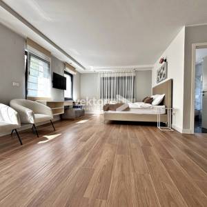 Ika, Opatija, okolica, moderna kuća s bazenom i pogledom na more