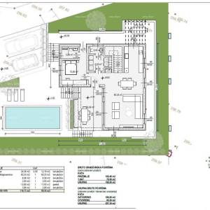 Istra. Bibići. Prodaja građevinskog zemljišta sa ishodovanom pravomoćnom građevinskom dozvolom., Bibići.