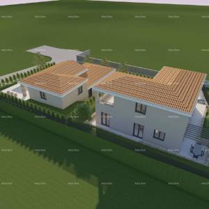 Istra. Bibići. Prodaja građevinskog zemljišta sa ishodovanom pravomoćnom građevinskom dozvolom., Bibići.