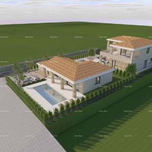 Istra. Bibići. Prodaja građevinskog zemljišta sa ishodovanom pravomoćnom građevinskom dozvolom., Bibići.