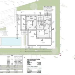 Istra. Bibići. Prodaja građevinskog zemljišta sa ishodovanom pravomoćnom građevinskom dozvolom., Bibići.