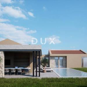 ISTRA, BUJE - Luksuzna moderna vila s pogledom na more, privatno naselje