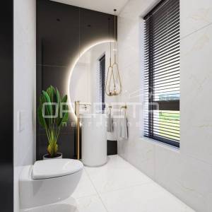 Istra, Kaštelir-urbana vila s pogledom na more
