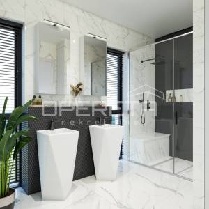 Istra, Kaštelir-urbana vila s pogledom na more
