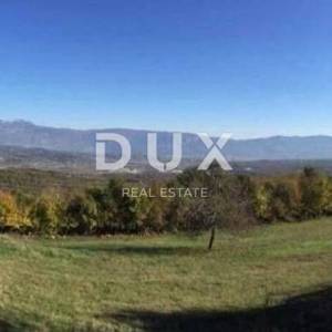 ISTRA, PIĆAN – građevinsko zemljište 750 m² s otvorenim pogledom na Učku!