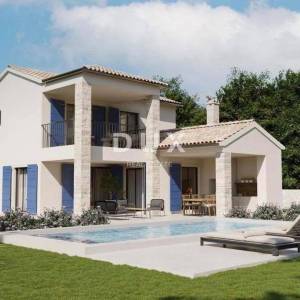 ISTRA, PIĆAN – građevinsko zemljište 750 m² s otvorenim pogledom na Učku!