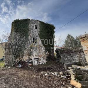 Istra, Svetvinčenat - okolica, ruševna kuća u nizu