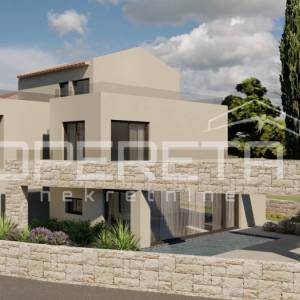 Istra, Vižinada-građevinsko zemljište s projektom i komunalijama