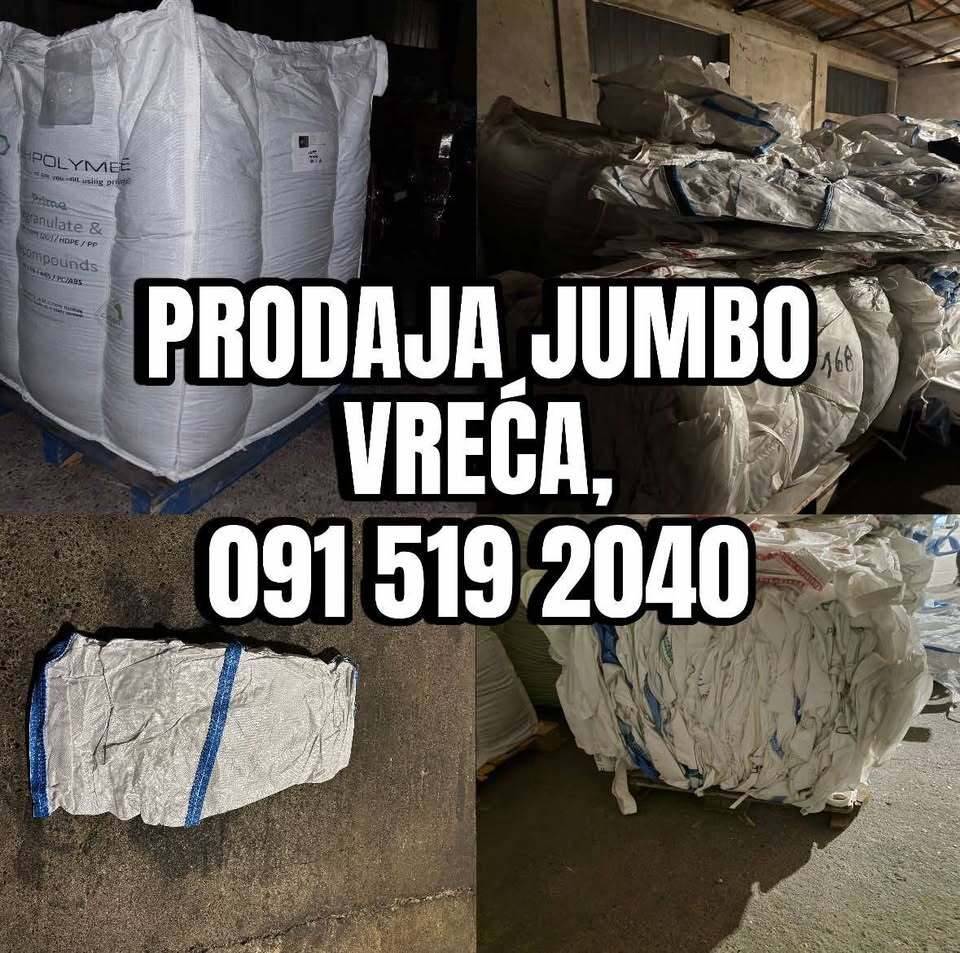 JUMBO VREĆE ZA SKLADIŠTENJE!