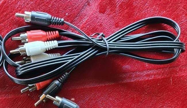 Kabel- 3 činče crni, crvani bijeli