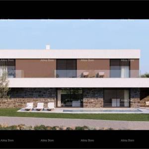 Kanfanar, moderna kuća u Roh-bau fazi