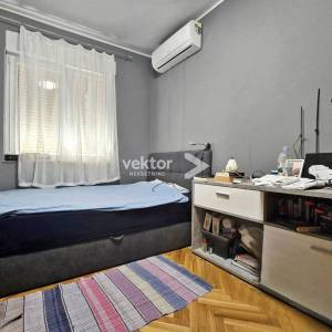 Kantrida, adaptiran 4-soban stan s lođom i pogledom na more