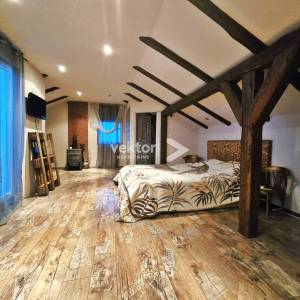 Kastav, samostojeća kuća s tri stana i pogledom na more