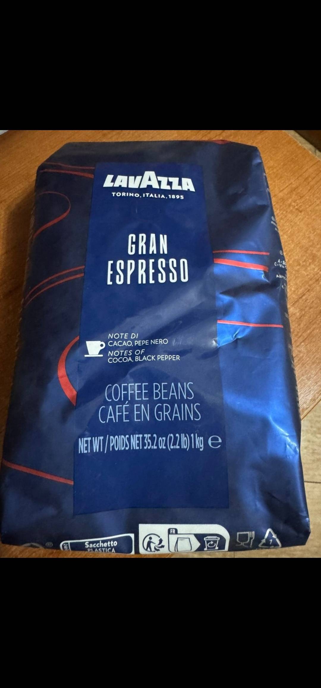 Kava u zrnu 1kg Lavazza Gran