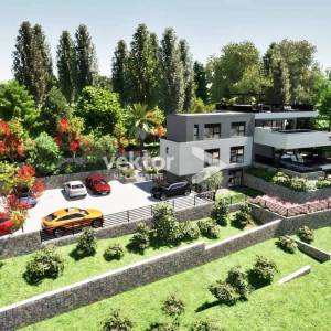 Kozala, stan s grijanim bazenom i krovnom terasom, novogradnja