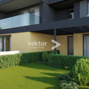 Krk, novogradnja, stan s okućnicom