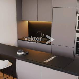 Krk, novogradnja, stan s okućnicom