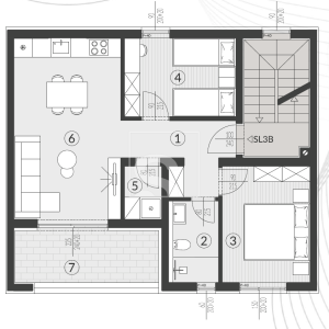 Kvalitetna novogradnja na traženoj lokaciji 
