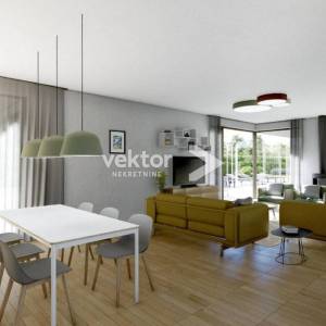 Labin, okolica, novogradnja s bazenom i 2.400m2 okućnice