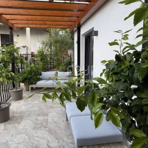 Lovran - okolica, samostojeća kuća, okućnica, panoramski pogled