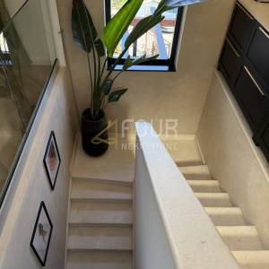 Lovran - okolica, samostojeća kuća, okućnica, panoramski pogled