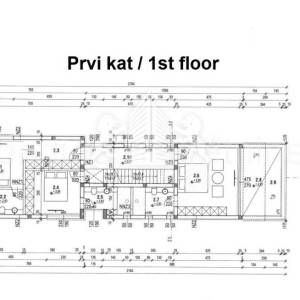 Luksuzna moderna kuća s bazenom i pogledom na more – Vrsi