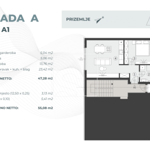 Luksuzna novogradnja na atraktivnoj lokaciji