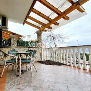 Malinska, okolica, kuća s pogledom na more