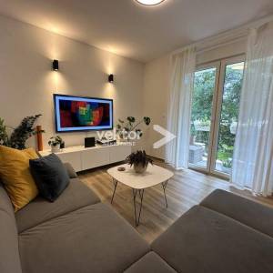 Matulji, uređen i namješten 2-soban s dnevnim boravkom, novogradnja