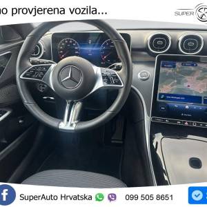 Mercedes C 180 Aut. T Avantgarde 170 KS, KEY+KAM+GR SJED+LED+LANE