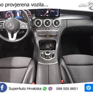 Mercedes C 220d T 9G-Tr. Avantgarde 194 KS, LED+TEM+GR SJED+KAM+PANO+PDC