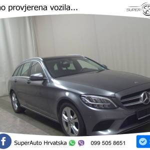 Mercedes C 220d T 9G-Tr. Avantgarde 194 KS, LED+TEM+GR SJED+KAM+PANO+PDC
