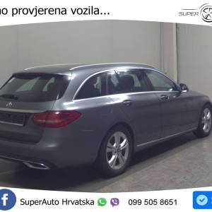 Mercedes C 220d T 9G-Tr. Avantgarde 194 KS, LED+TEM+GR SJED+KAM+PANO+PDC