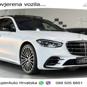 Mercedes S 580 4M Aut. L AMG 503 KS, ZRAČ+PANO+360°+GR SJED+ACC+KEY+VIRT