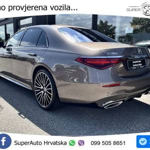 Mercedes S 580 L 4M Aut. AMG 503 KS, ZRAČNI+PANO+360+GR SJED+ACC+KEY+VIRT