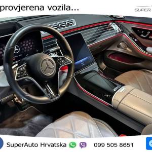 Mercedes S 580 Maybach 4M Aut. 503 KS, ZRAČ+PANO+360°+GR SJED+ACC+KEY+VIRT+LANE