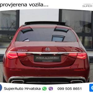 Mercedes S 580 Maybach 4M Aut. 503 KS, ZRAČ+PANO+360°+GR SJED+ACC+KEY+VIRT+LANE