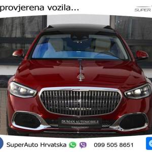 Mercedes S 580 Maybach 4M Aut. 503 KS, ZRAČ+PANO+360°+GR SJED+ACC+KEY+VIRT+LANE