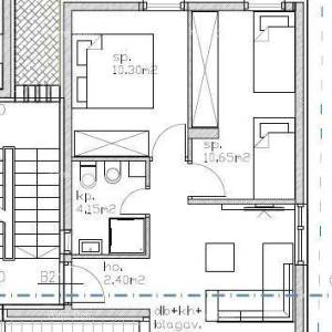 Moderan apartman  s dva parkirna mjesta, u bloku B, blizina Umaga! s2