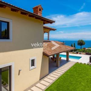 Mošćenička Draga, šarmantna mediteranska kuća s bazenom