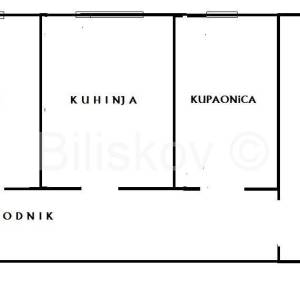Najam,Šalata,trosoban stan u prizemlju,vrt