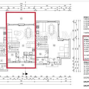 Njivice, kuća u nizu s bazenom u novogradnji!