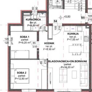 Novo u ponudi – novogradnja u Makarskoj, stan S4