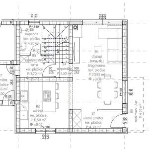 Novogradnja dvojna kuća u Kaštelu