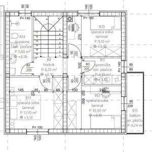 Novogradnja dvojna kuća u Kaštelu