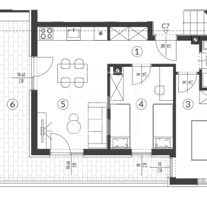 Novogradnja na mirnoj lokaciji - gradnja 2027g.