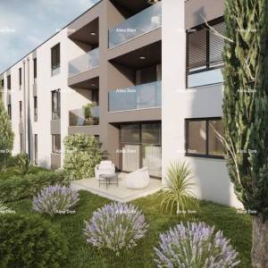 Novogradnja! Prodaje se stan s dvije spavaće sobe i dva parkirna mjesta, Pula, Valdebek