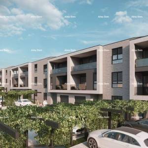 Novogradnja! Prodaje se stan s dvije spavaće sobe i dva parkirna mjesta, Pula, Valdebek