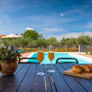 Novoizgrađena luksuzna vila sa grijanim bazenom! Okolica Svetvinčenta